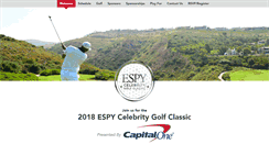 Desktop Screenshot of espygolf.com